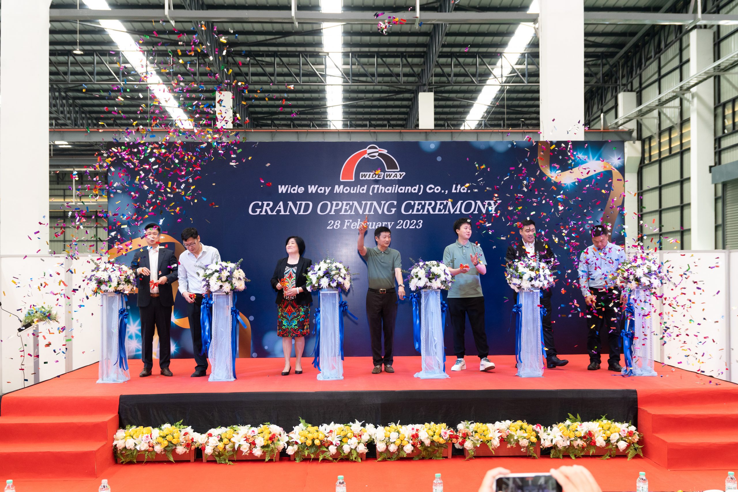 GRAND OPENING CEREMONY-Wide Way Mould (Thailand) Co., Ltd.