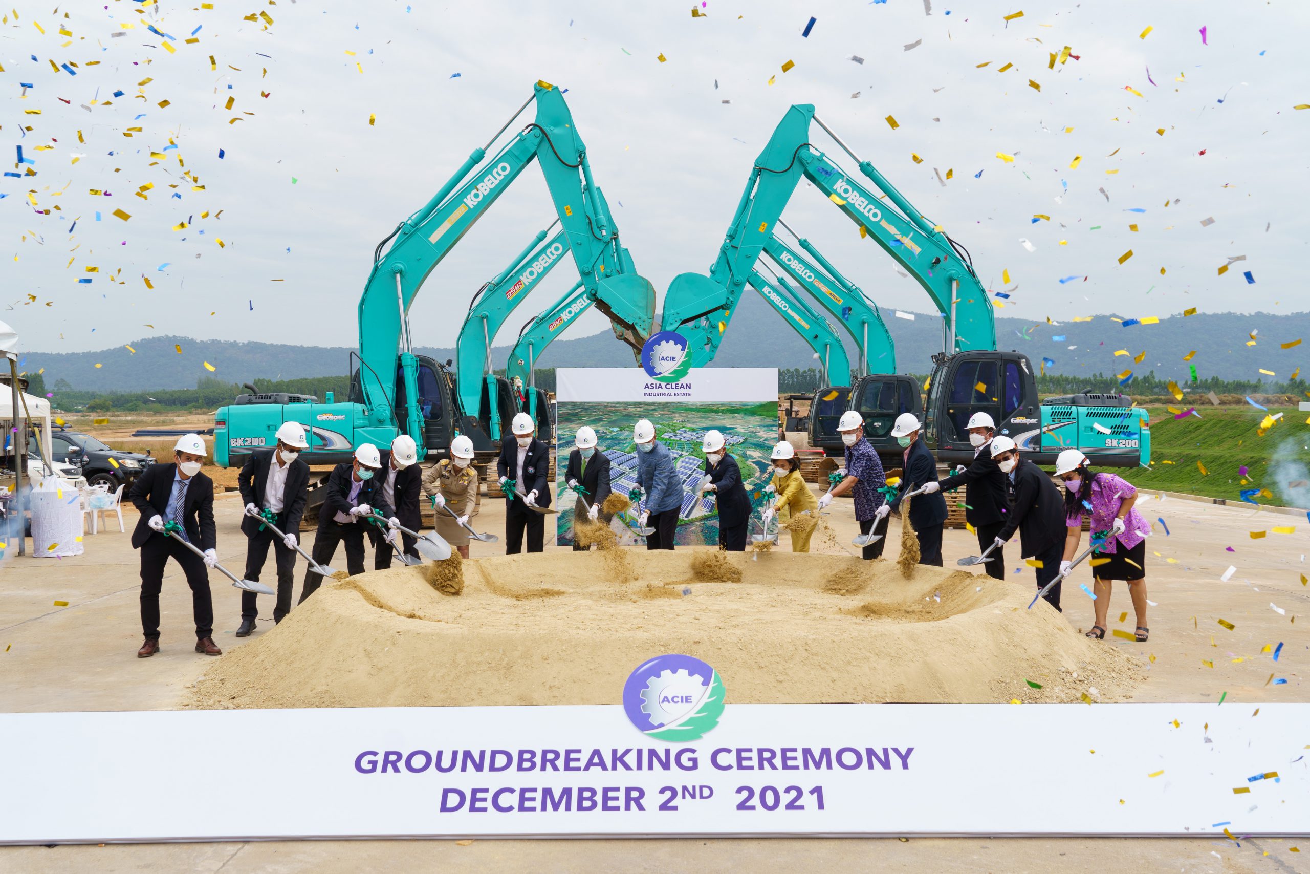 GROUNDBREAKING CEREMONY – ASIA CLEAN INDUSTRIAL ESTATE CO., LTD.