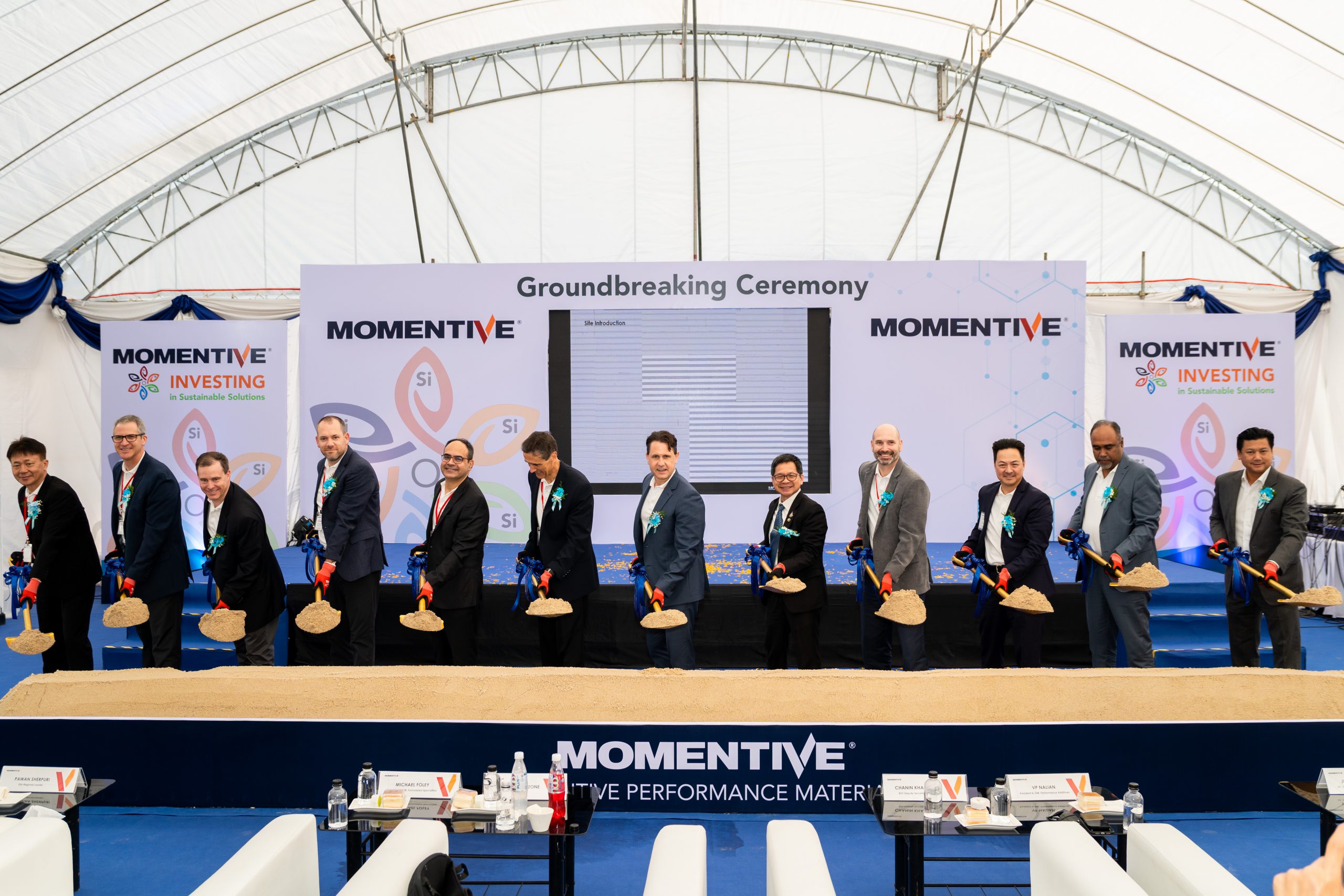 GROUNDBREAKING CEREMONY – MOMENTIVE PERFORMANCE MATERIALS (THAILAND) LTD.