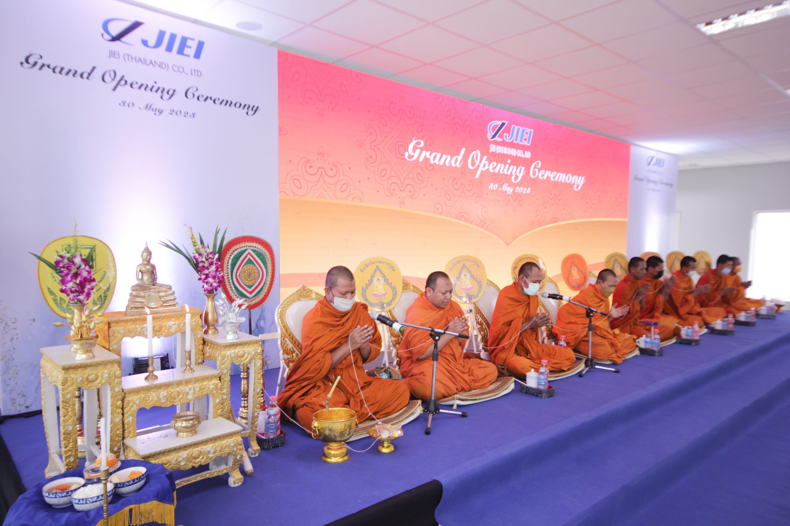 GRAND OPENING CEREMONY – JIEI (THAILAND) CO., LTD.