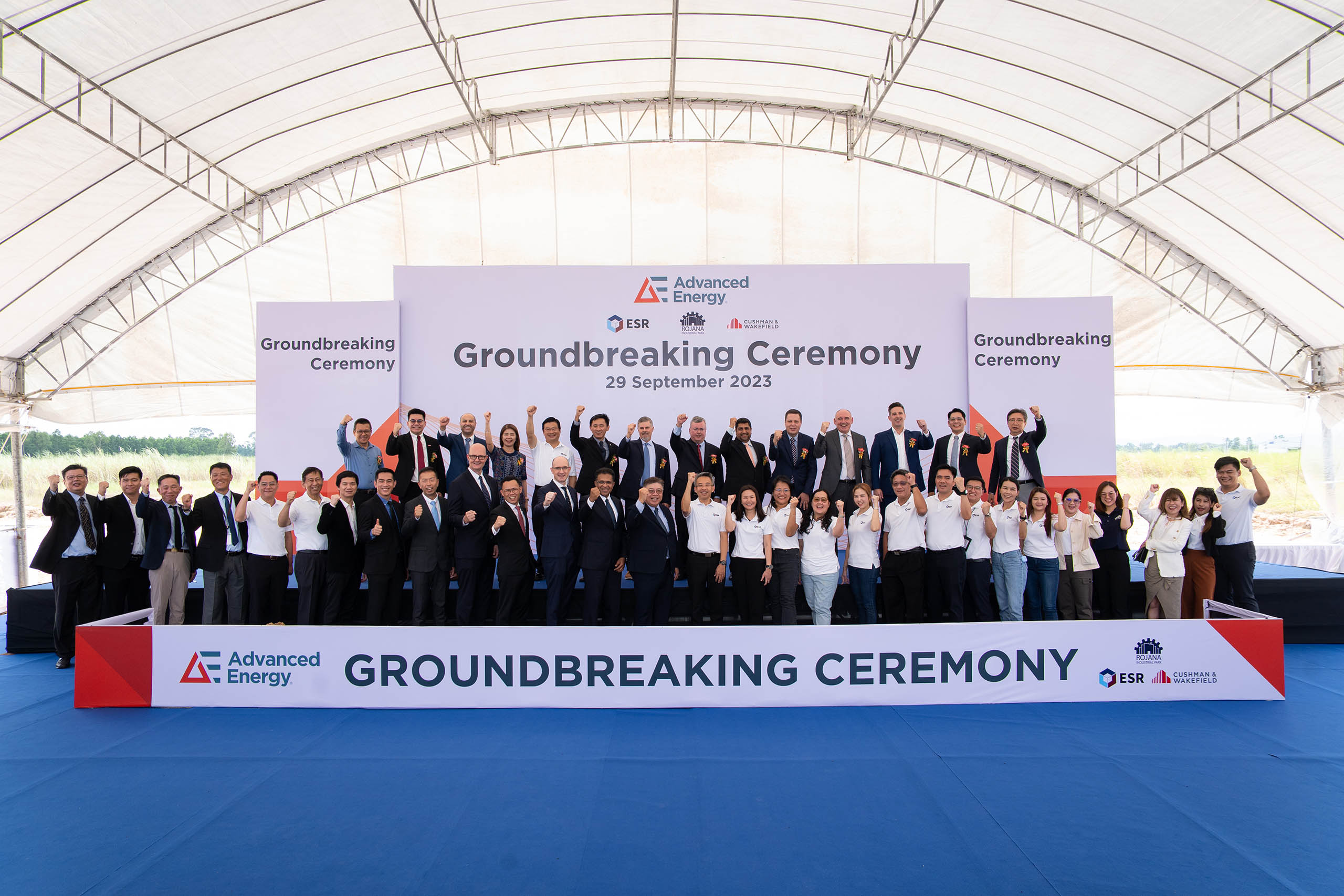 GROUNDBREAKING CEREMONY – ADVANCED ENERGY INDUSTRIES (THAILAND) LTD.