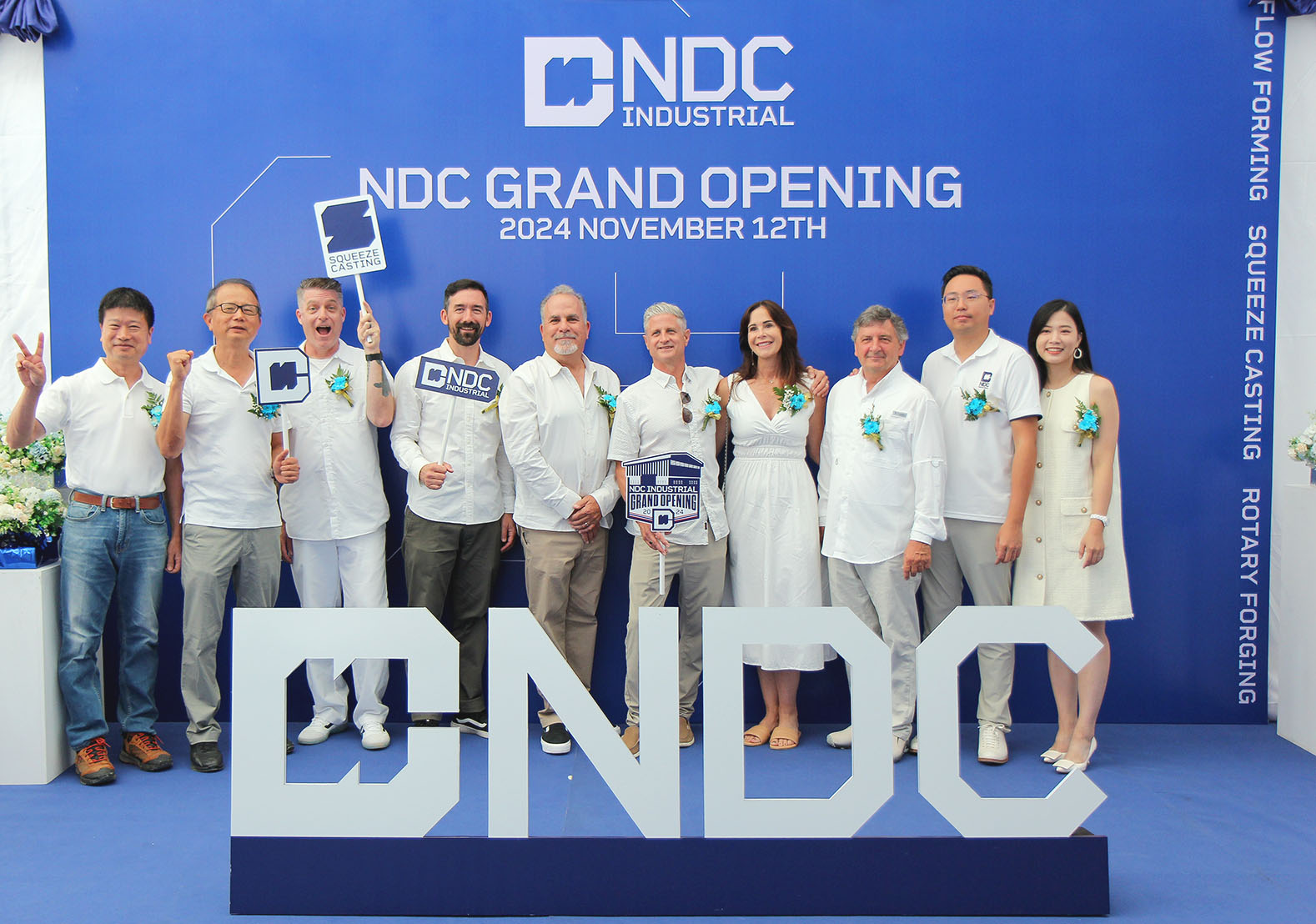 GRAND OPENING CEREMONY – NDC INDUSTRIAL CO., LTD.